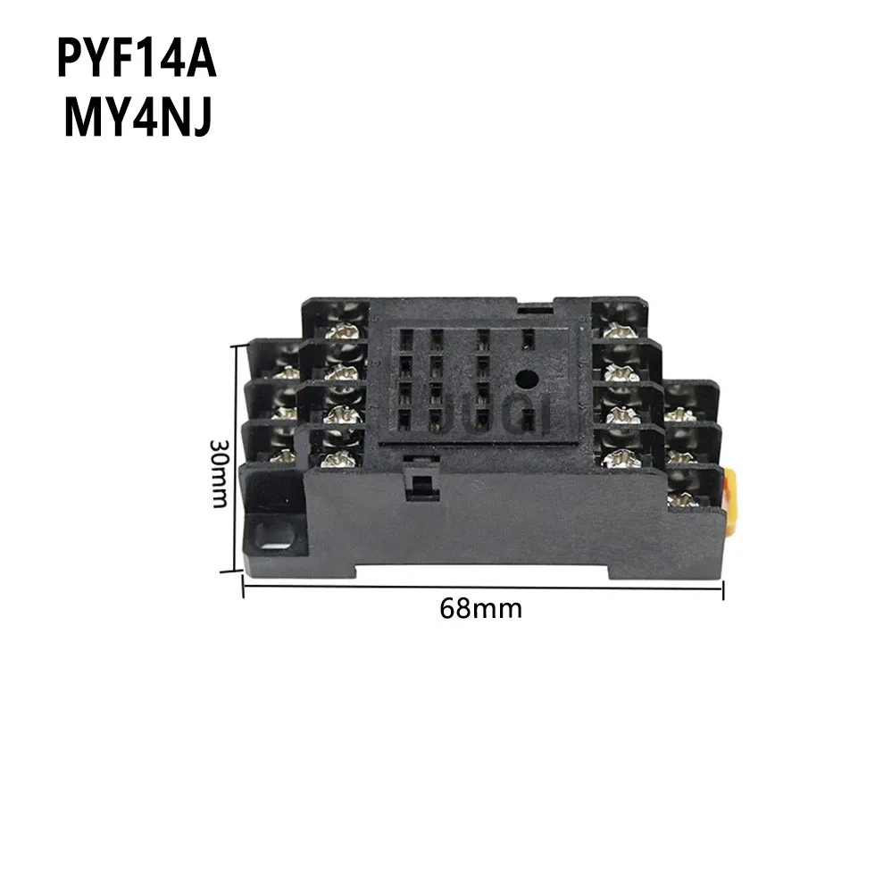 Релейная база PYF14A 8/14 MY4NJ
Релейная база PYF14A 8/14 MY4NJ