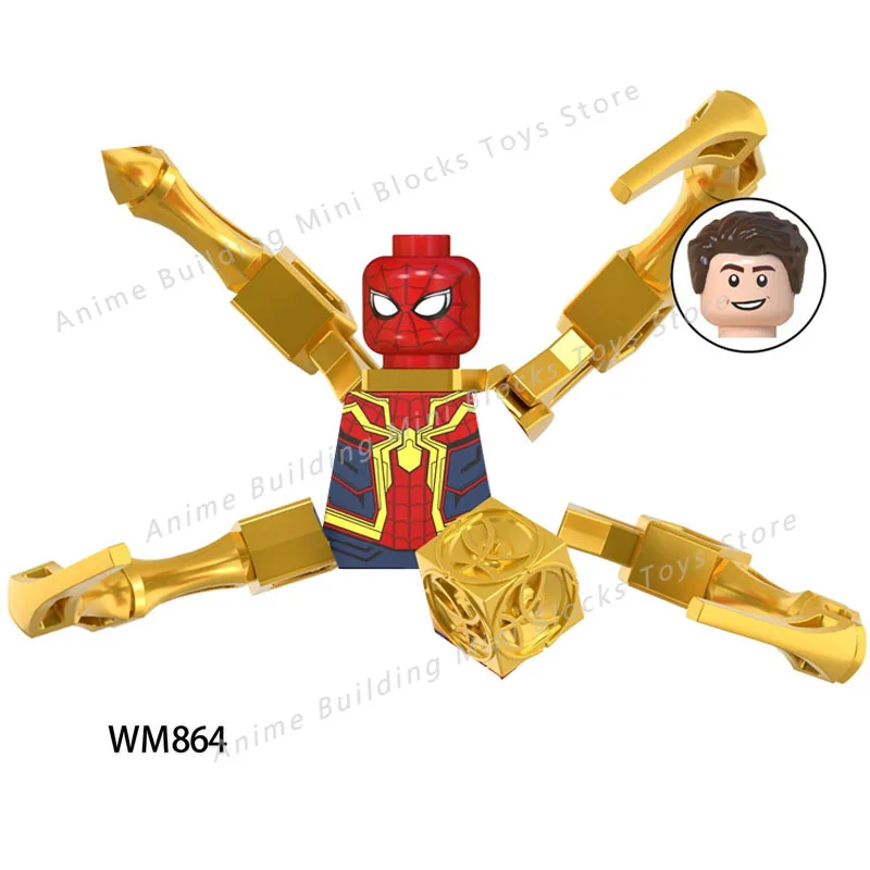 

WM864 WM Blocks Heroes Bricks Disney Anime Movies The Box Mini Action Toy Figures Assemble Toys Building Blocks Birthday Gifts