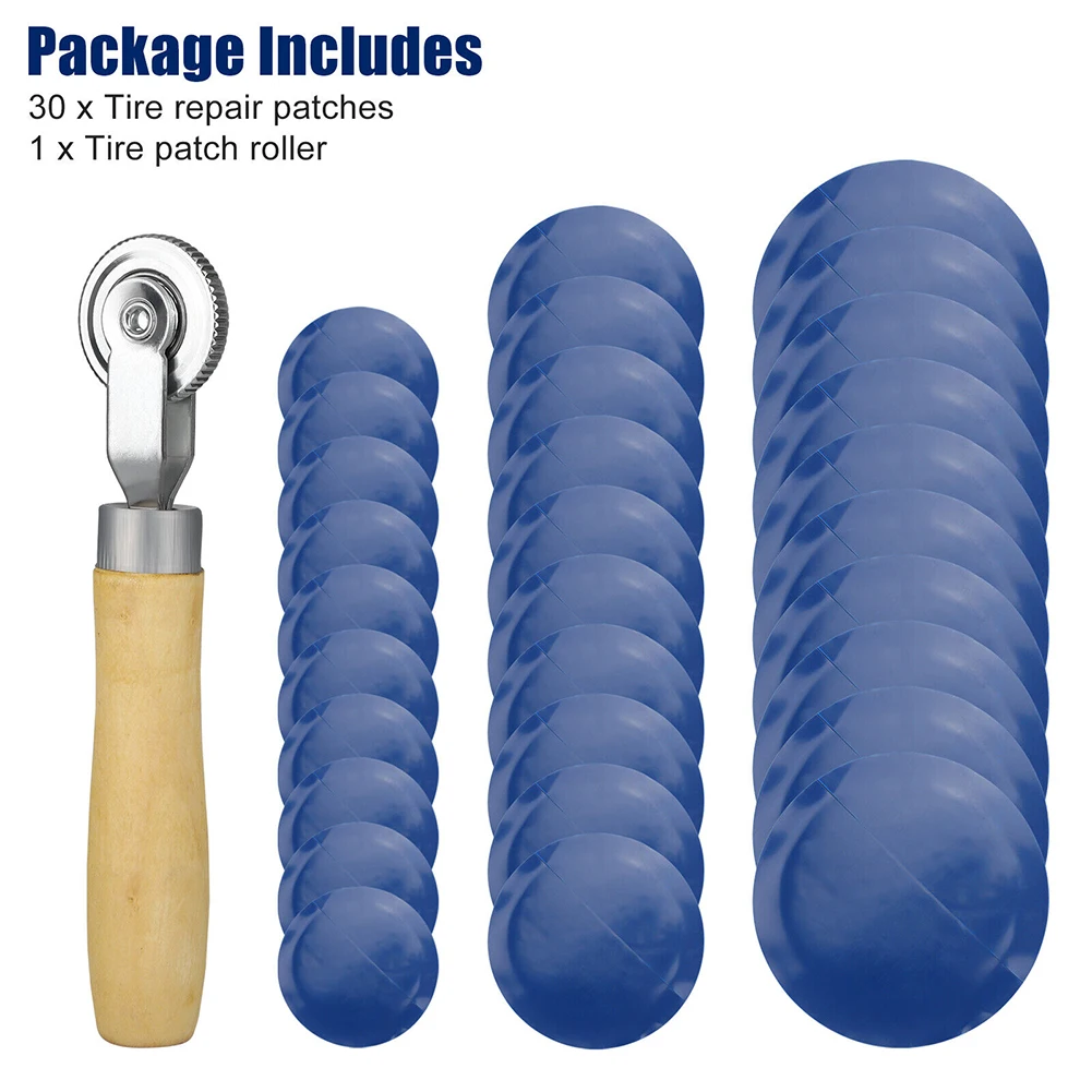 30Pcs Car Tire Repair Tool Repair Patches Seals Repair Strips Stirring Glue For Tyre Plug Puncture Auto Motorcycle Tyre Repair
30Pcs Car Tire Repair Tool Repair Patches Seals Repair Strips Stirring Glue For Tyre Plug Puncture Auto Motorcycle Tyre Repair