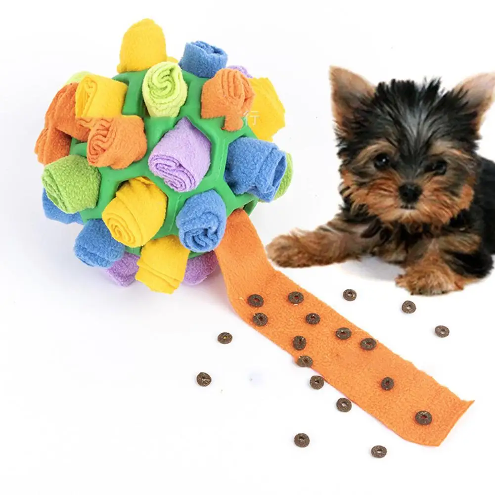Interactive Dog Puzzle Toys Encourage Natural Foraging Skills Portable Pet Snuffle Ball Toy Slow Feeder Training Educational Toy
Interactive Dog Puzzle Toys Encourage Natural Foraging Skills Portable Pet Snuffle Ball Toy Slow Feeder Training Educational Toy