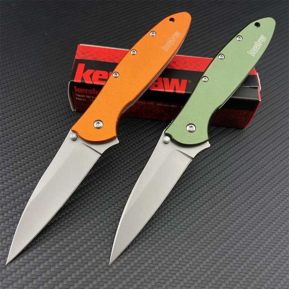 Kershaw 1660 Ken Onion Leek Flipper Folding Knife 14C28N Plain Blade O /G Handles Tactical Outdoor Hunting Camping Fishing Tools
Kershaw 1660 Ken Onion Leek Flipper Folding Knife 14C28N Plain Blade O /G Handles Tactical Outdoor Hunting Camping Fishing Tools