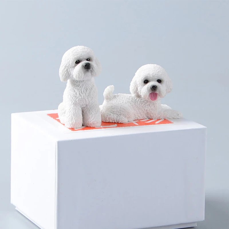 2PCS/Set Cute Poodle Dogs Resin Decoration Collectible Simulation Model Action Figure Animal Dolls for Children Birthday Gifts
2PCS/Set Cute Poodle Dogs Resin Decoration Collectible Simulation Model Action Figure Animal Dolls for Children Birthday Gifts