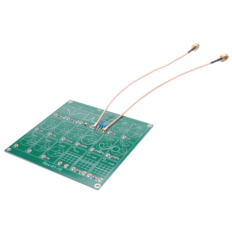 RF Demo Kit For Nanovna Filter Attenuator VNA RF Test Board Kit Module Breadboard Vector Network Analyzer Learner Tool
RF Demo Kit For Nanovna Filter Attenuator VNA RF Test Board Kit Module Breadboard Vector Network Analyzer Learner Tool