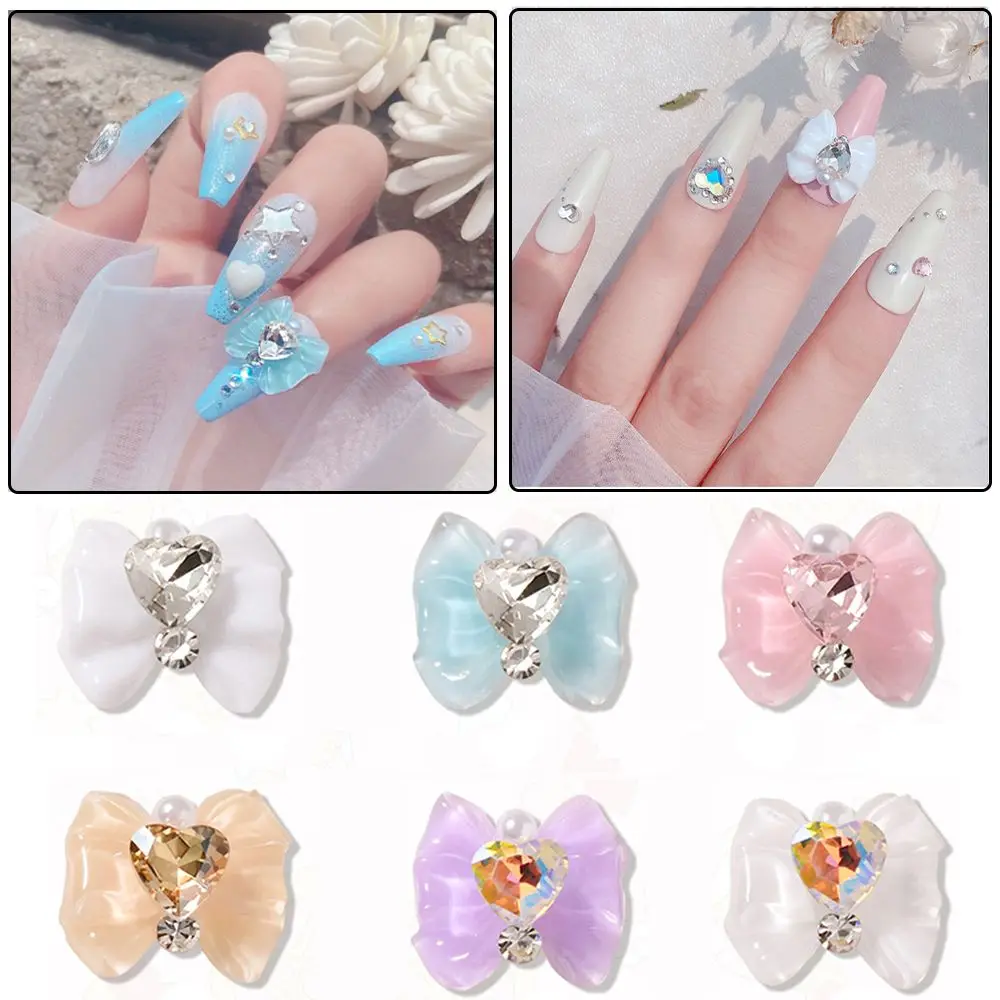 10pcs/pack 3D Jewelry Bow Knot Crystal Nail Art Accessories Nail Art Rhinestones Heart Diamond Manicure Decoration
10pcs/pack 3D Jewelry Bow Knot Crystal Nail Art Accessories Nail Art Rhinestones Heart Diamond Manicure Decoration