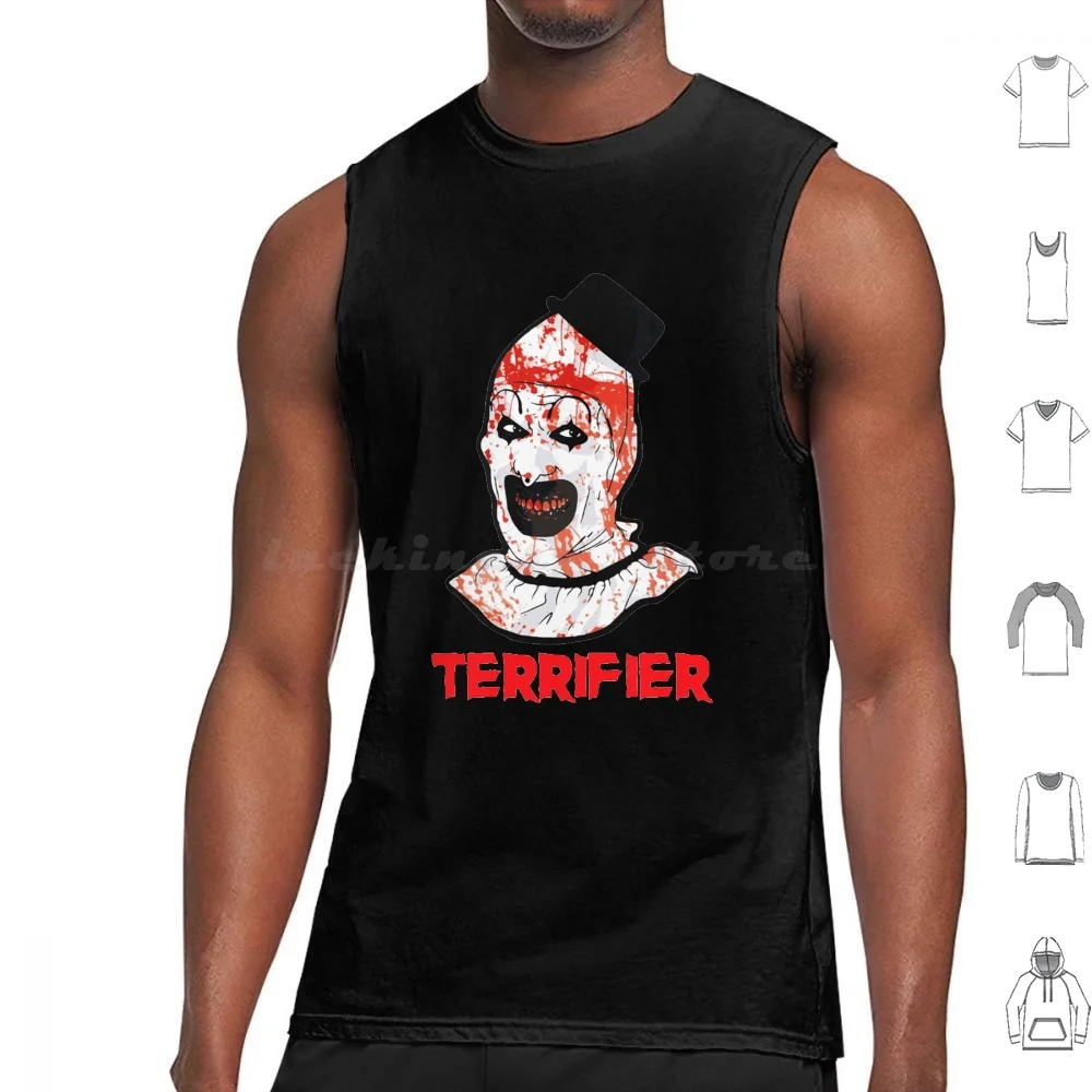 Terrifier-" Art The Clown " 【 Horror】 Design (2016) Tank Tops Print Cotton Terrifier 2016 Art The Clown Clown Horror
Terrifier-" Art The Clown " 【 Horror】 Design (2016) Tank Tops Print Cotton Terrifier 2016 Art The Clown Clown Horror