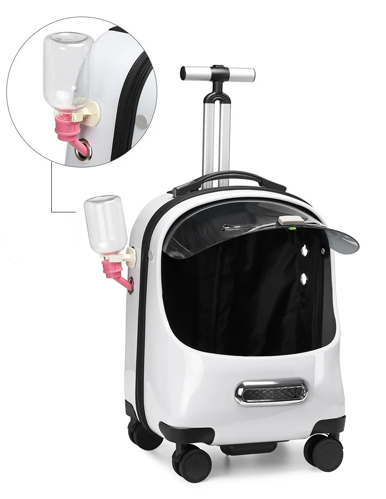 Рюкзак-переноска для домашних животных на колесиках 
Рюкзак-переноска для домашних животных на колесиках