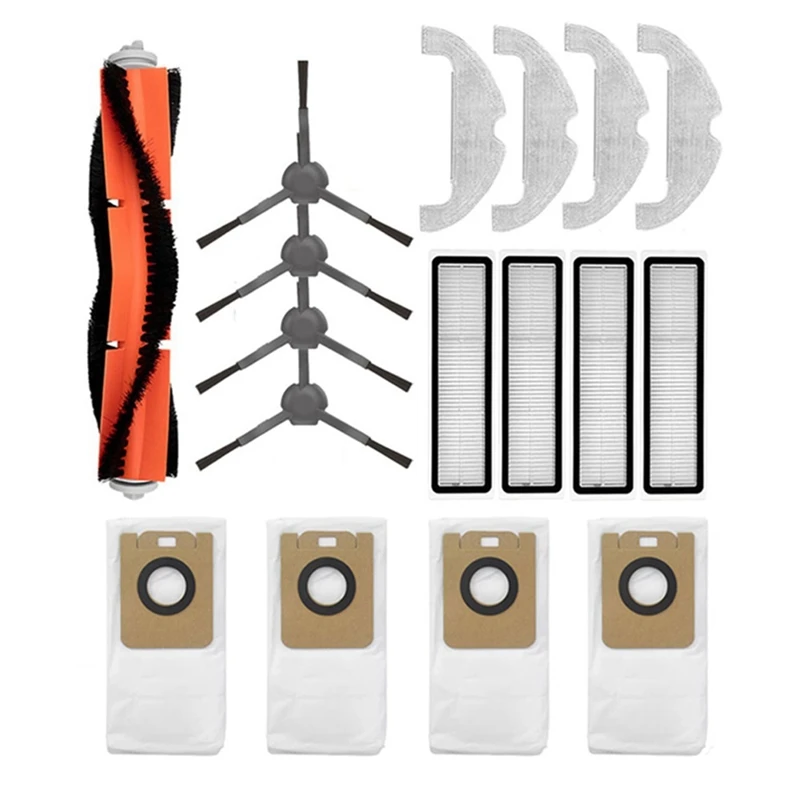 Replacement For Xiaomi Robot Vacuum-Mop 2 Ultra STYTJ05ZHM Main Side Brush Hepa Filter Mop Rag Dust Bags Spare Parts
Replacement For Xiaomi Robot Vacuum-Mop 2 Ultra STYTJ05ZHM Main Side Brush Hepa Filter Mop Rag Dust Bags Spare Parts