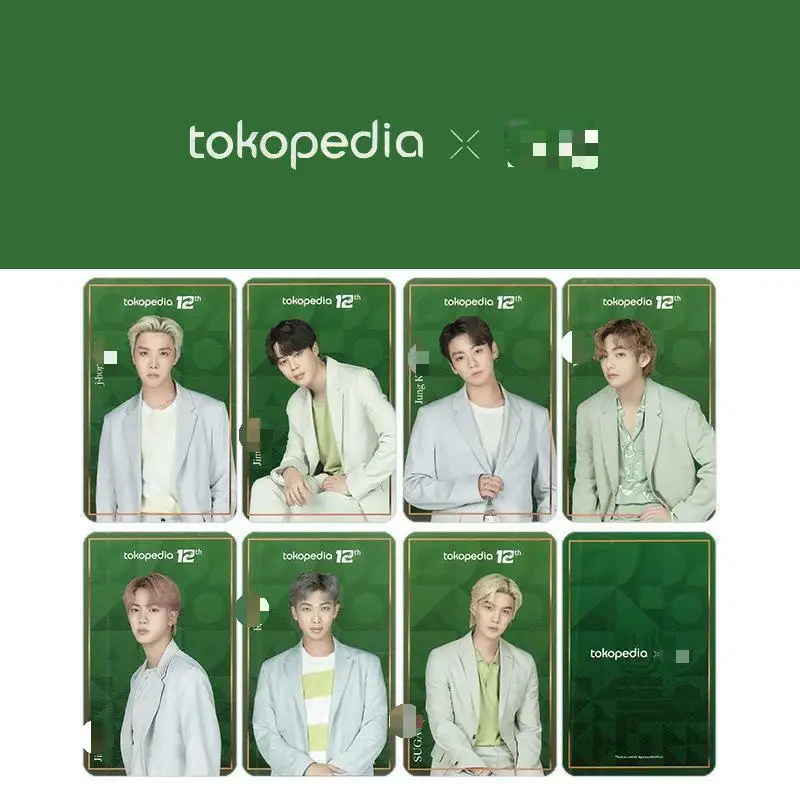 KPOP Bangtan Boys Tokopedia 12th Small Card LOMO Card High Quality Photo Card postcard gift JIMIN SUGA JIN Fan Collection
KPOP Bangtan Boys Tokopedia 12th Small Card LOMO Card High Quality Photo Card postcard gift JIMIN SUGA JIN Fan Collection