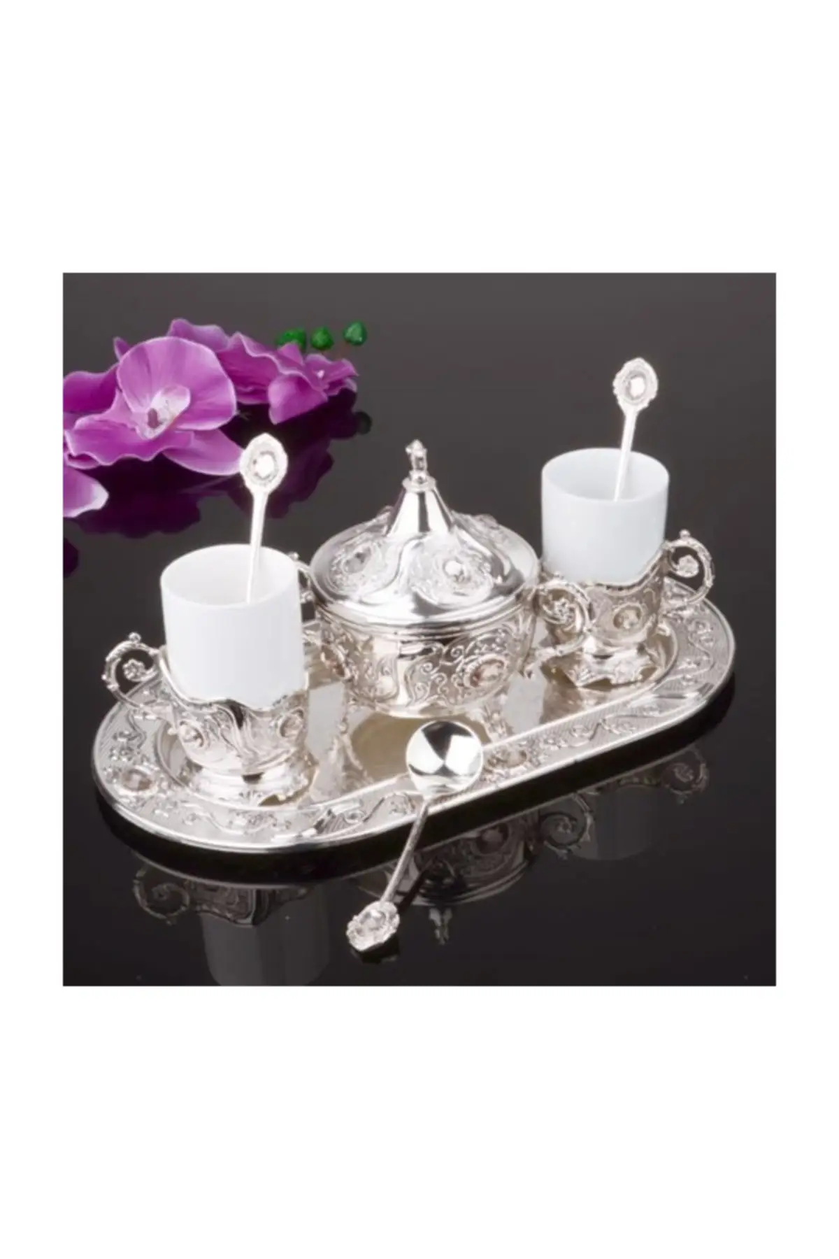 Удивительный турецкий греческий арабский Набор чашек для кофе и эспрессо оттоманская Серия роскошный фарфор серебряный поднос набор кофей... 
Удивительный турецкий греческий арабский Набор чашек для кофе и эспрессо оттоманская Серия роскошный фарфор серебряный поднос набор кофей...