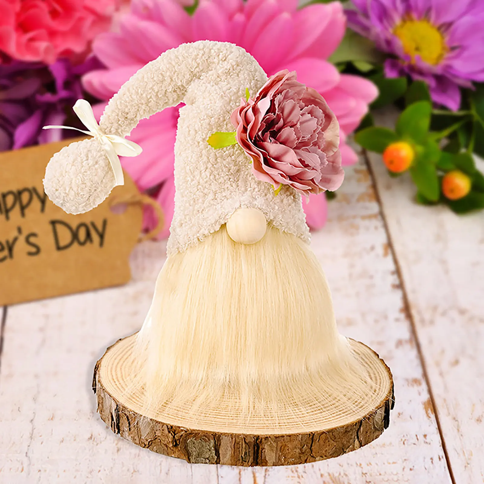 Mother's Day Gnomes Plush Carnation Spring Gnomes Faceless Plush Doll Spring Gnomes Home Desktop Party Decorations Lucky 
Mother's Day Gnomes Plush Carnation Spring Gnomes Faceless Plush Doll Spring Gnomes Home Desktop Party Decorations Lucky