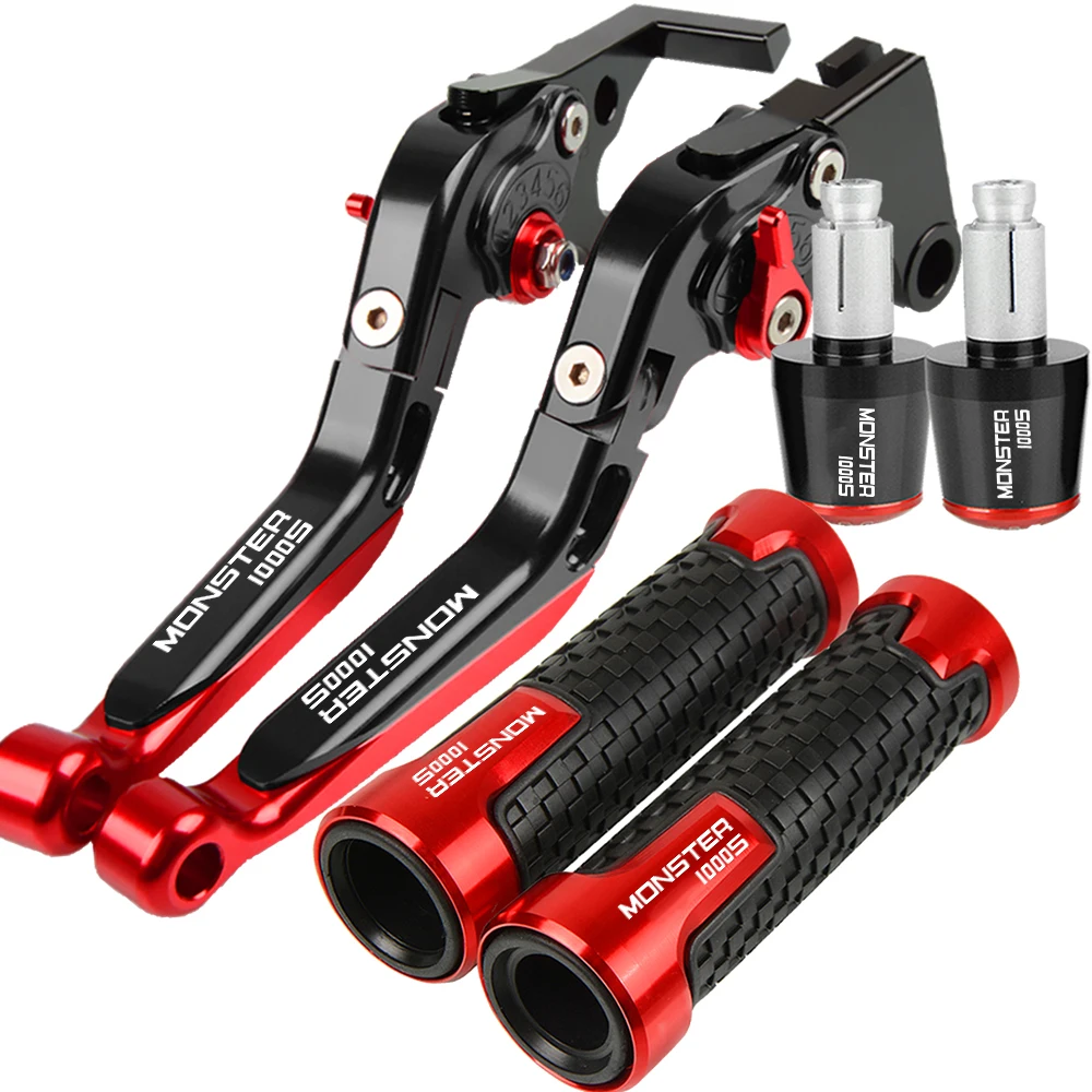 Motorcycle CNC Adjustable Brake Clutch Levers Handlebar Grip End For DUCATI Monster1000S 2003-2006 2004 2005 2006 Monster 1000 S
Motorcycle CNC Adjustable Brake Clutch Levers Handlebar Grip End For DUCATI Monster1000S 2003-2006 2004 2005 2006 Monster 1000 S