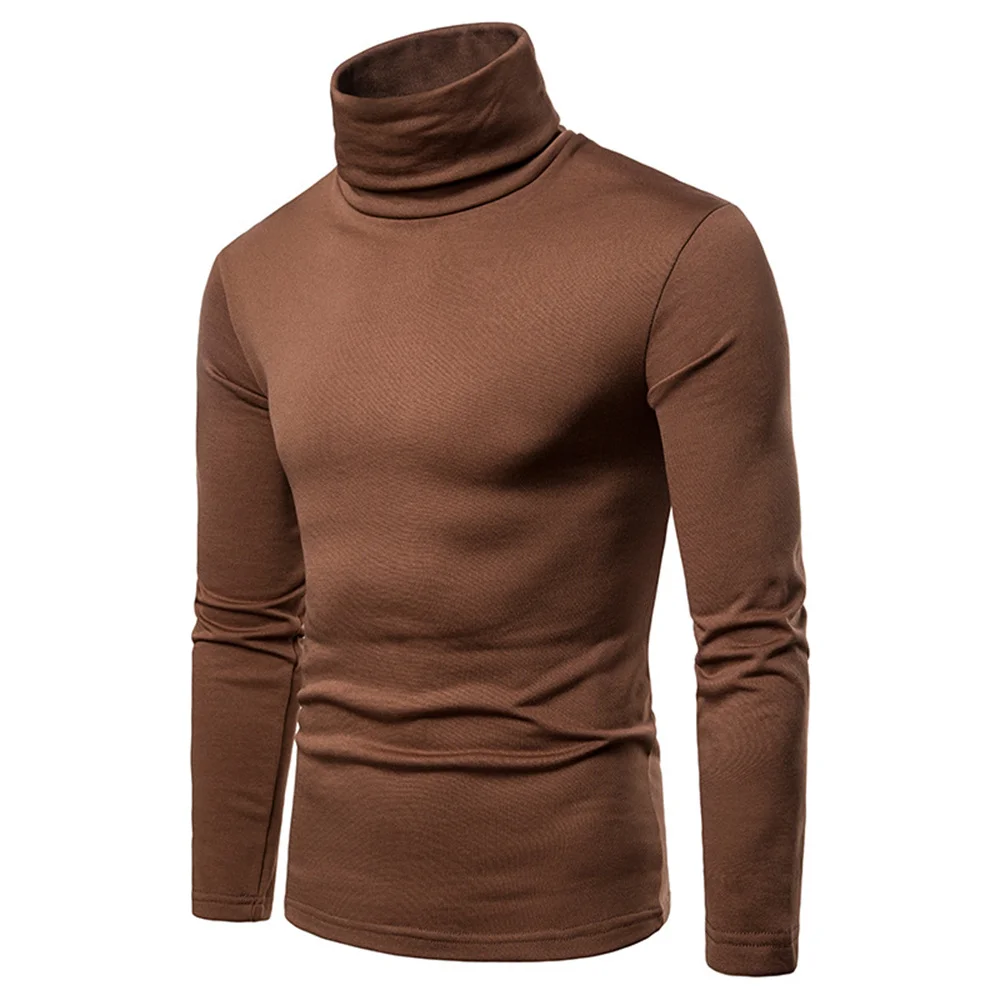 Spring Autumn Men's Long Sleeve T-Shirt High Collar Large Tees Thickened Thermal Top Men 6 Colors
Spring Autumn Men's Long Sleeve T-Shirt High Collar Large Tees Thickened Thermal Top Men 6 Colors