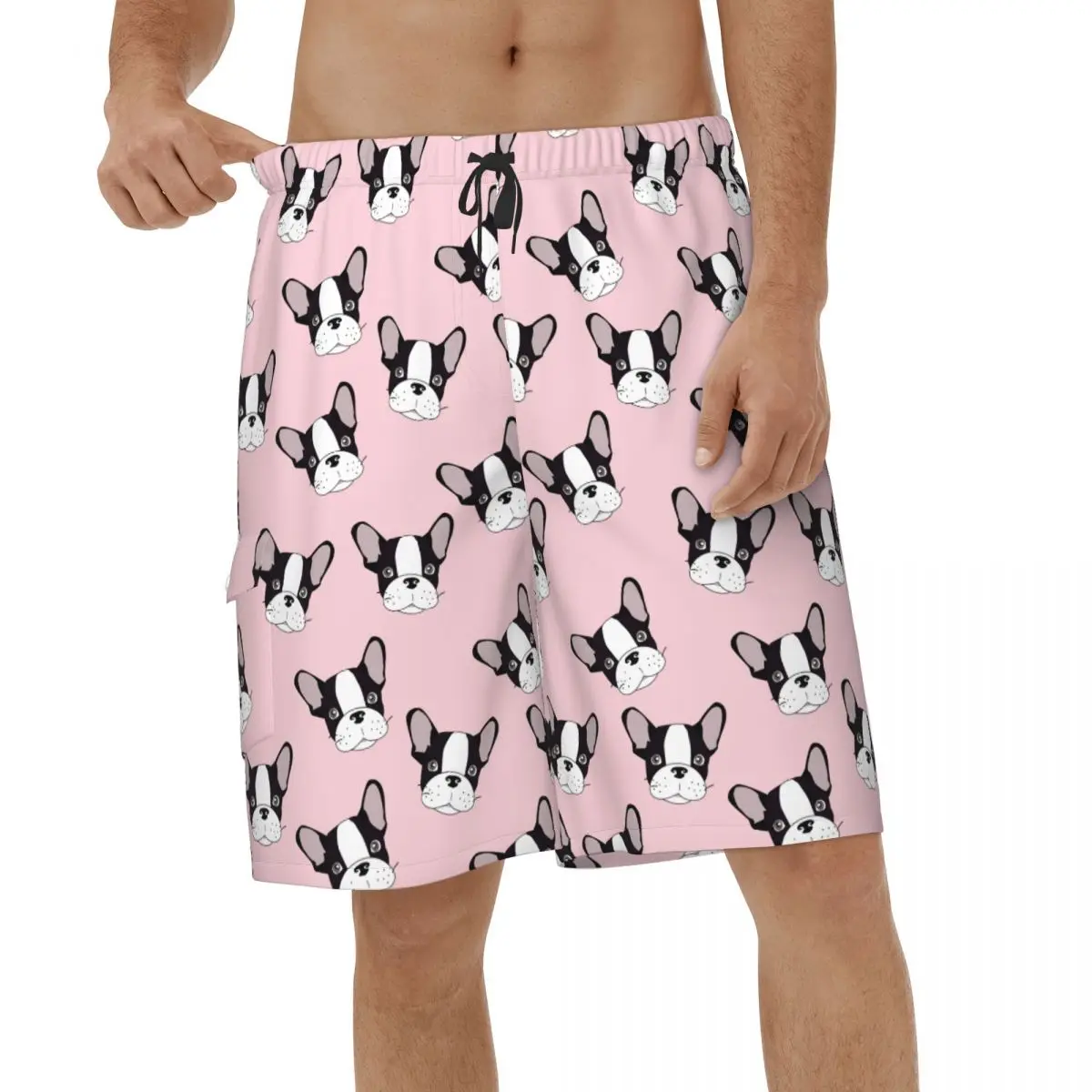 Summer Cute Cartoon Dog Puppy Men Beach Shorts Sports Board Shorts Streetwear Surf French Bulldog Pattern Swimsuits Short Pants
Summer Cute Cartoon Dog Puppy Men Beach Shorts Sports Board Shorts Streetwear Surf French Bulldog Pattern Swimsuits Short Pants