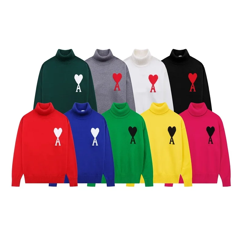 2023 Spring Fashion Men's Sweater Oversized Pullover Sweater Casual Cardigan Turtleneck Knitted Sweater Men's and Women Clothing
2023 Spring Fashion Men's Sweater Oversized Pullover Sweater Casual Cardigan Turtleneck Knitted Sweater Men's and Women Clothing