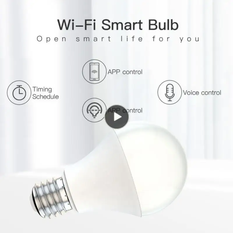 Лампа с голосовым управлением и Wi-Fi, умная лампа с регулируемой яркостью E27 E26 B22, работает с Alexa Google Home 9 Вт
Лампа с голосовым управлением и Wi-Fi, умная лампа с регулируемой яркостью E27 E26 B22, работает с Alexa Google Home 9 Вт