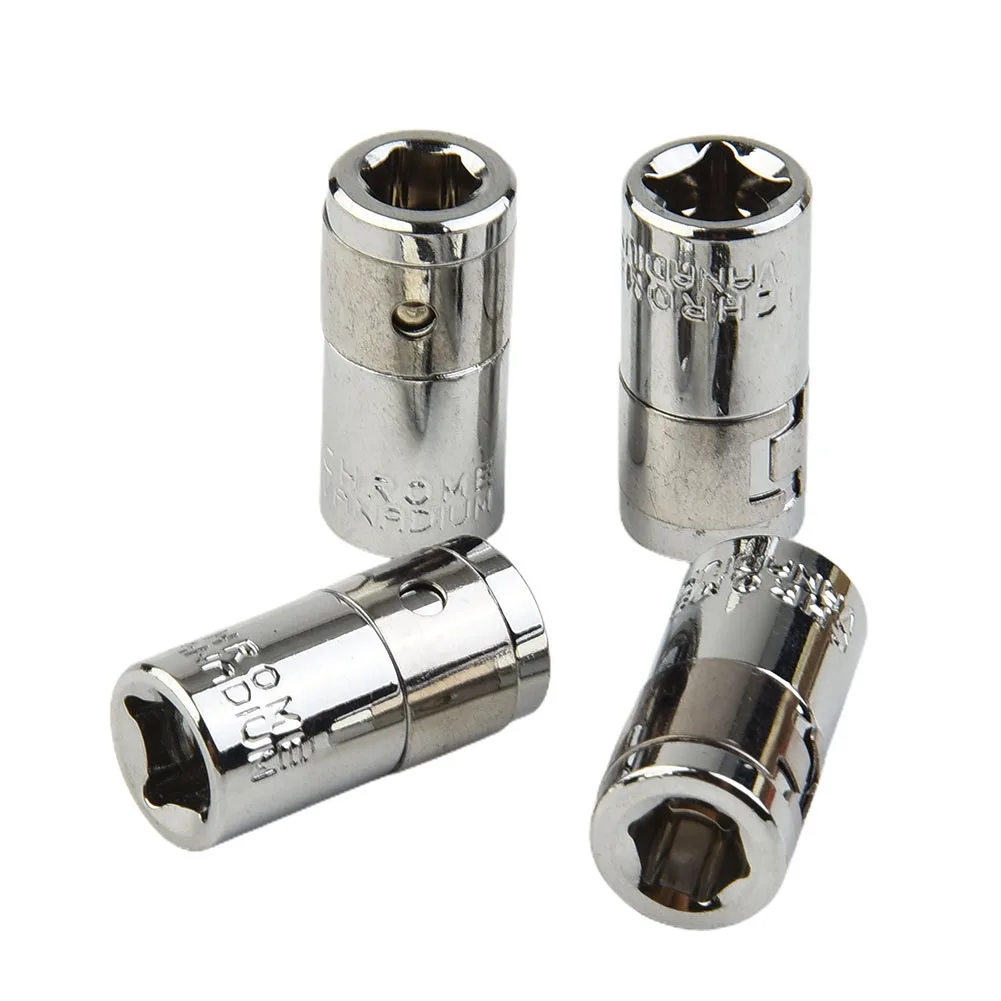 4PCS 1/4\" Square Drive To 1/4\" Hex Socket Bits Converter Screwdriver Bit For Socket Adapter Step Drill Chamfer Hand Tools
4PCS 1/4\" Square Drive To 1/4\" Hex Socket Bits Converter Screwdriver Bit For Socket Adapter Step Drill Chamfer Hand Tools