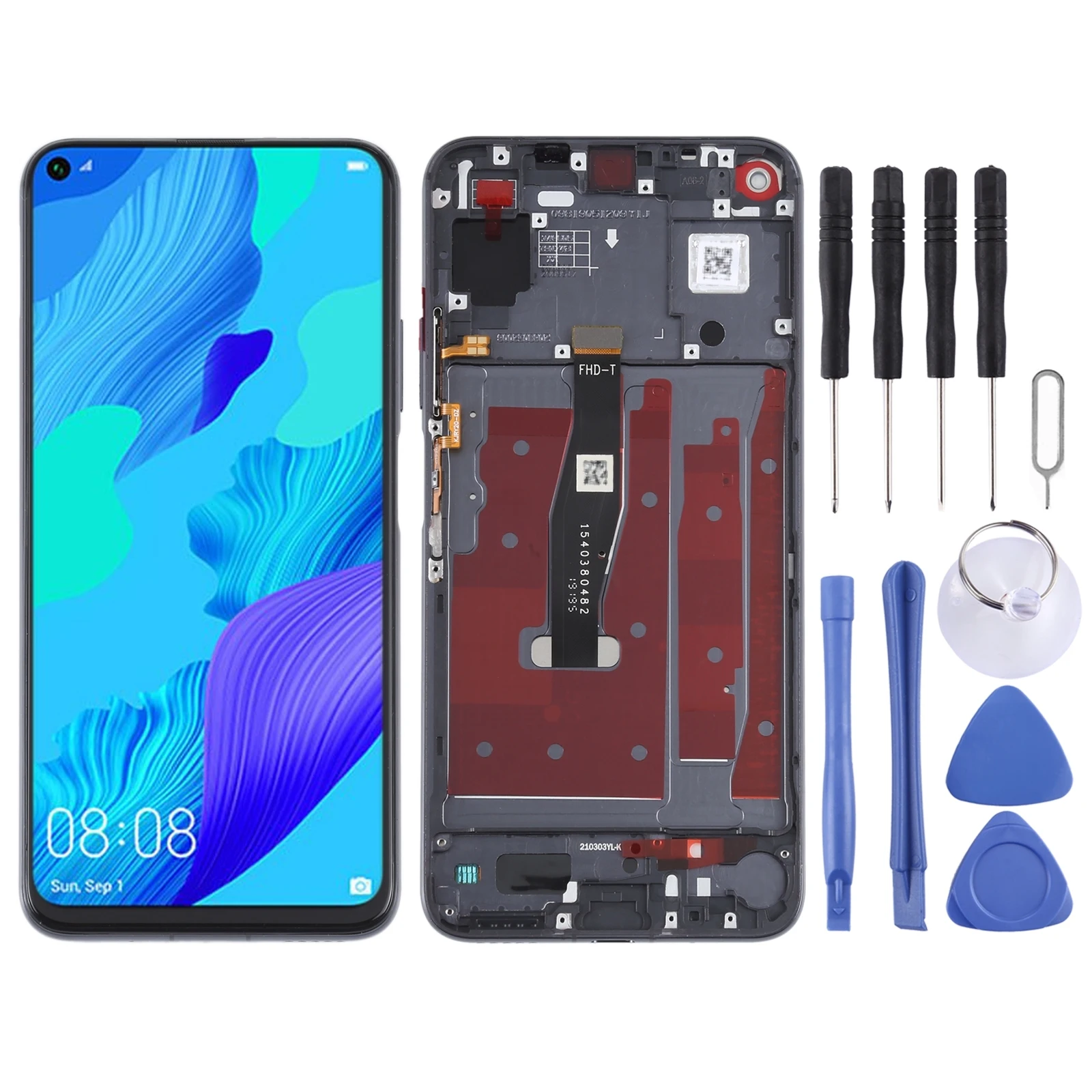 Оригинальный ЖК-экран для Honor 20 Huawei Nova 5T дигитайзер полная сборка с рамкой сенсорный экран Замена
Оригинальный ЖК-экран для Honor 20 Huawei Nova 5T дигитайзер полная сборка с рамкой сенсорный экран Замена
