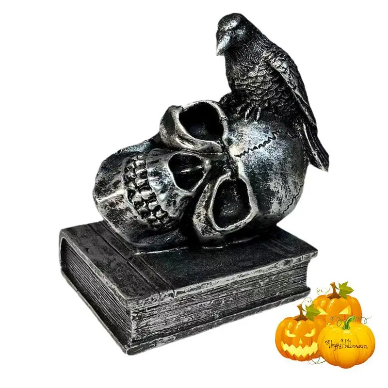 

Искусственная скульптура, страшная статуя, материал из смолы, декоративные принадлежности для Хэллоуина, бара, День Дурака