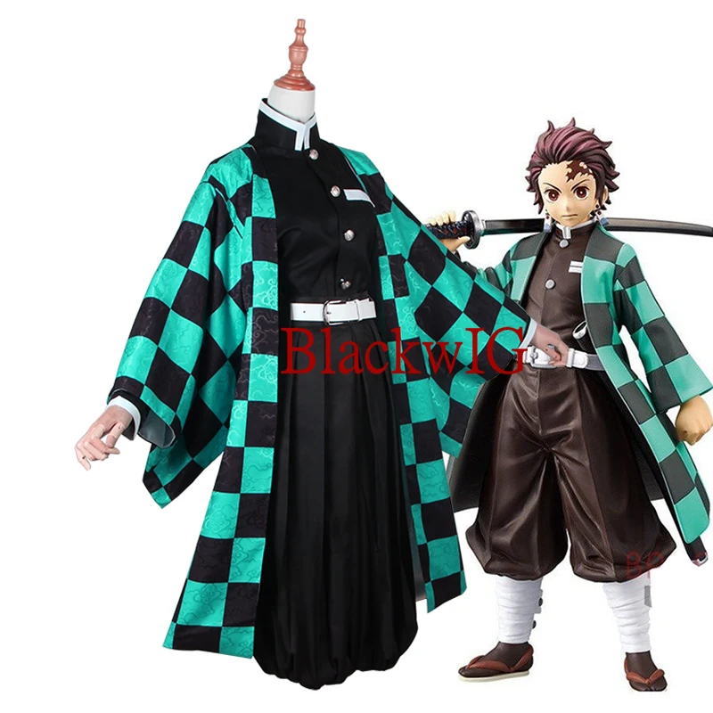 Anime Demon Slayer Kamado Tanjirou Cosplay Costumes Halloween Party Kisatsutai Uniform Set For Women Girls Suit In Stock
Anime Demon Slayer Kamado Tanjirou Cosplay Costumes Halloween Party Kisatsutai Uniform Set For Women Girls Suit In Stock