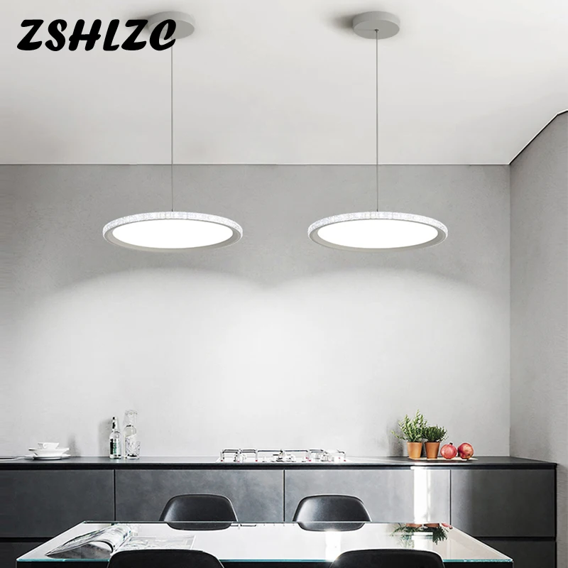 Modern Led Chandeliers Round Ring Lamp Restaurant Lamp for Living Dining room Acrylic Aluminum Body LED Indoor Pendant Lamp 110V
Modern Led Chandeliers Round Ring Lamp Restaurant Lamp for Living Dining room Acrylic Aluminum Body LED Indoor Pendant Lamp 110V