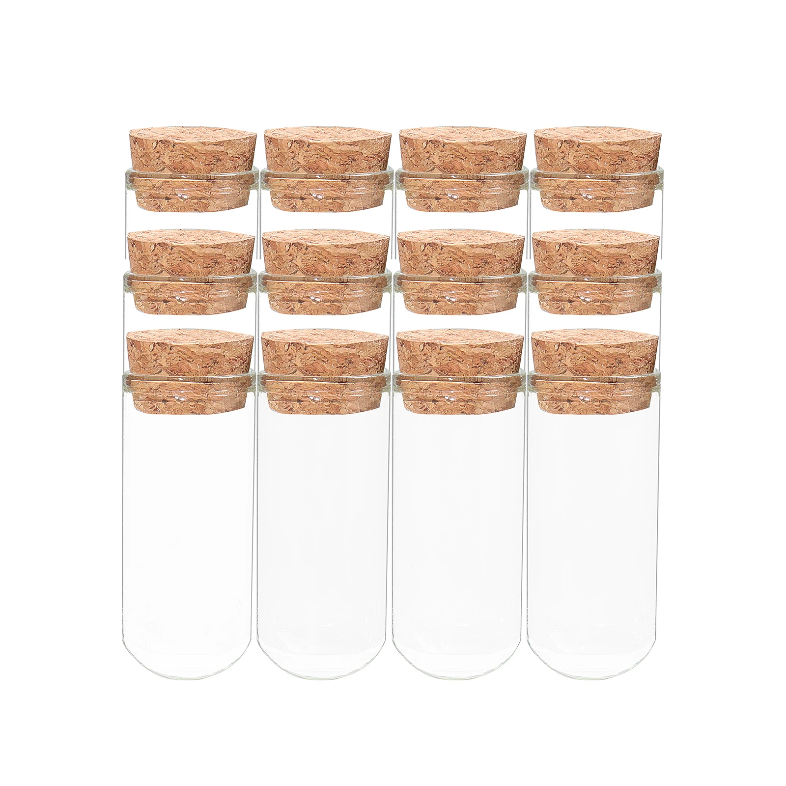VOFUWS 25ml Glass Vial with Cork, 28×70mm Small Clear Test Tubes for Scientific Experiments, Plant Propagation and Holiday Gifts
VOFUWS 25ml Glass Vial with Cork, 28×70mm Small Clear Test Tubes for Scientific Experiments, Plant Propagation and Holiday Gifts