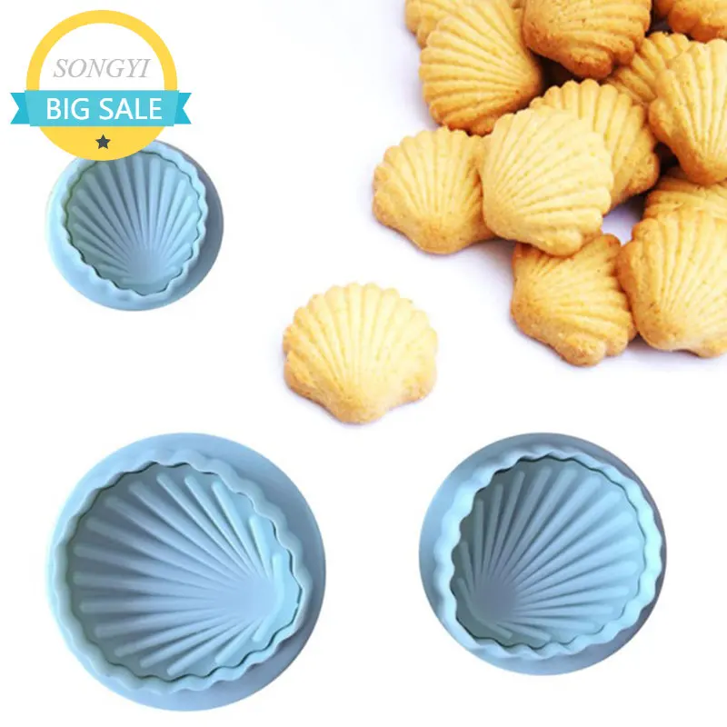 3 шт., форма для украшения торта, форма ракушки
3 шт., форма для украшения торта, форма ракушки