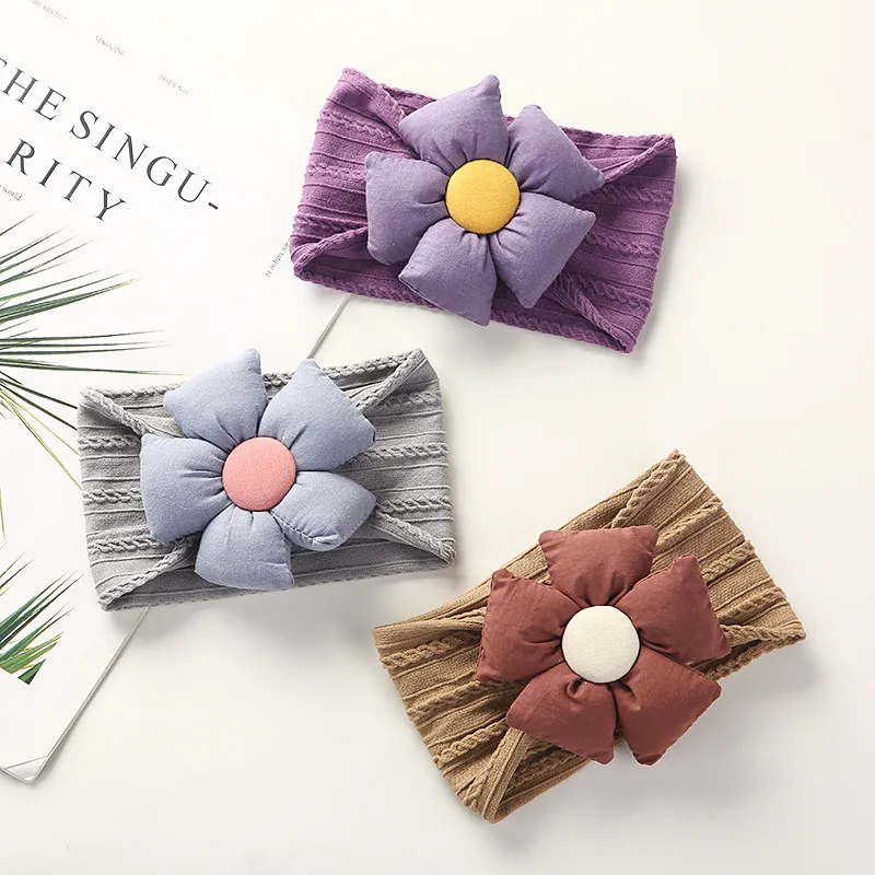 Cute Flower Baby Headband Elastic Turban Bow Baby Hair Accessories Headwear Soft Toddler Newborn Headwrap Hair Bands 
Cute Flower Baby Headband Elastic Turban Bow Baby Hair Accessories Headwear Soft Toddler Newborn Headwrap Hair Bands
