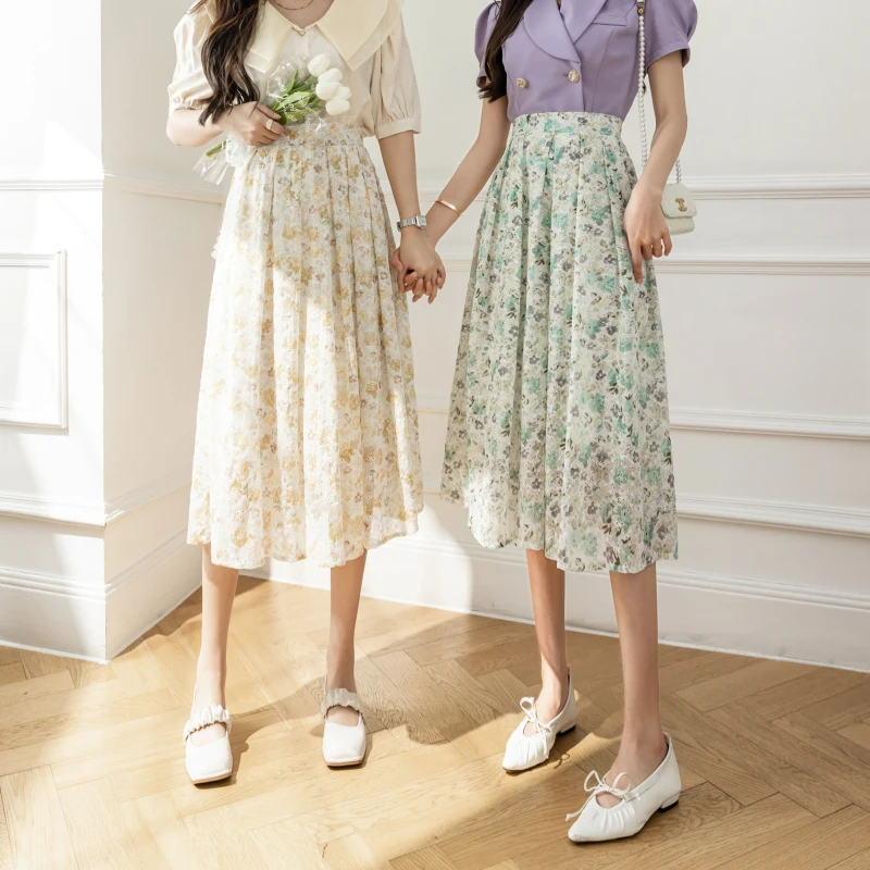 2022 Spring/Summer Chiffon Mid Skirt Print A-LINE Mid-Calf Empire Korean Fashion Look Thin Dress Dropshipping
2022 Spring/Summer Chiffon Mid Skirt Print A-LINE Mid-Calf Empire Korean Fashion Look Thin Dress Dropshipping