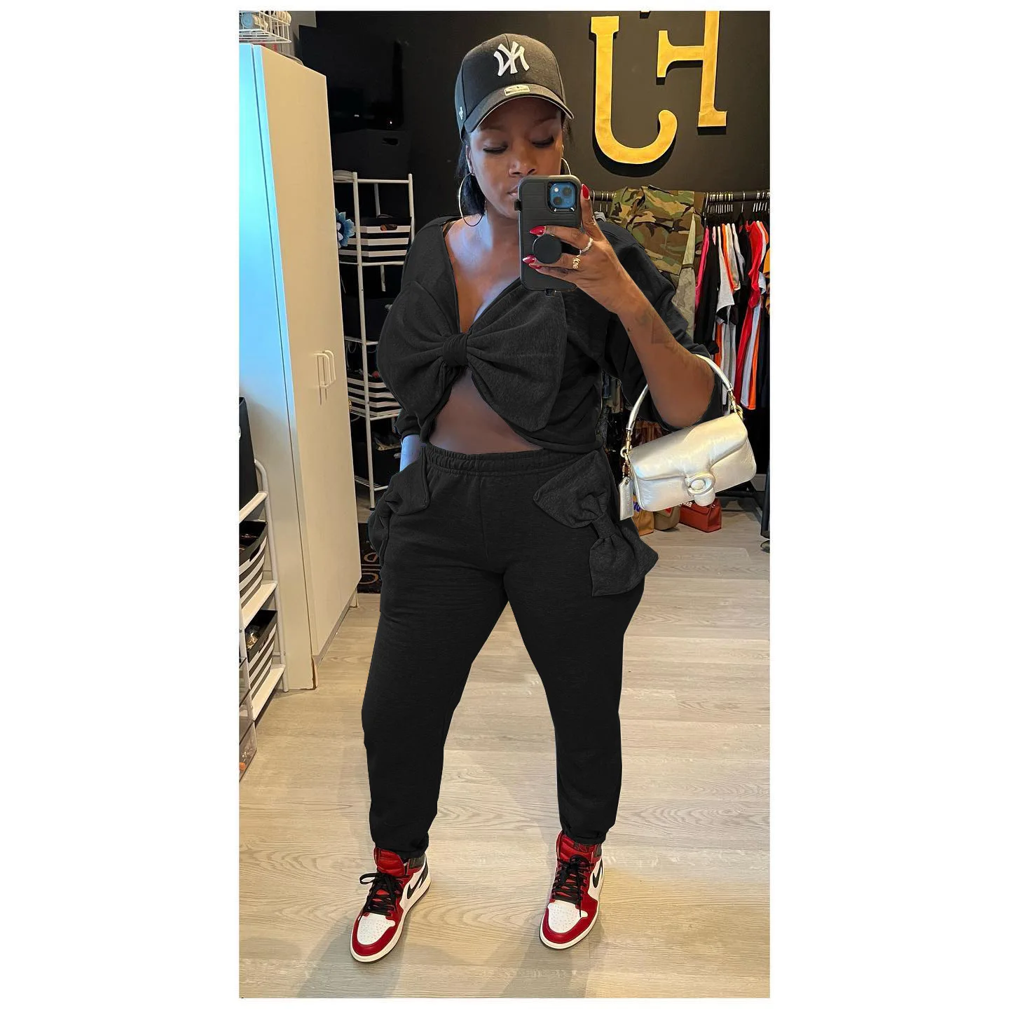 Autumn Sexy Club Solid Long Sleeve Butterfly Bowknot High Waist Long Pants Skinny Women 2 Piece Set 2022
Autumn Sexy Club Solid Long Sleeve Butterfly Bowknot High Waist Long Pants Skinny Women 2 Piece Set 2022