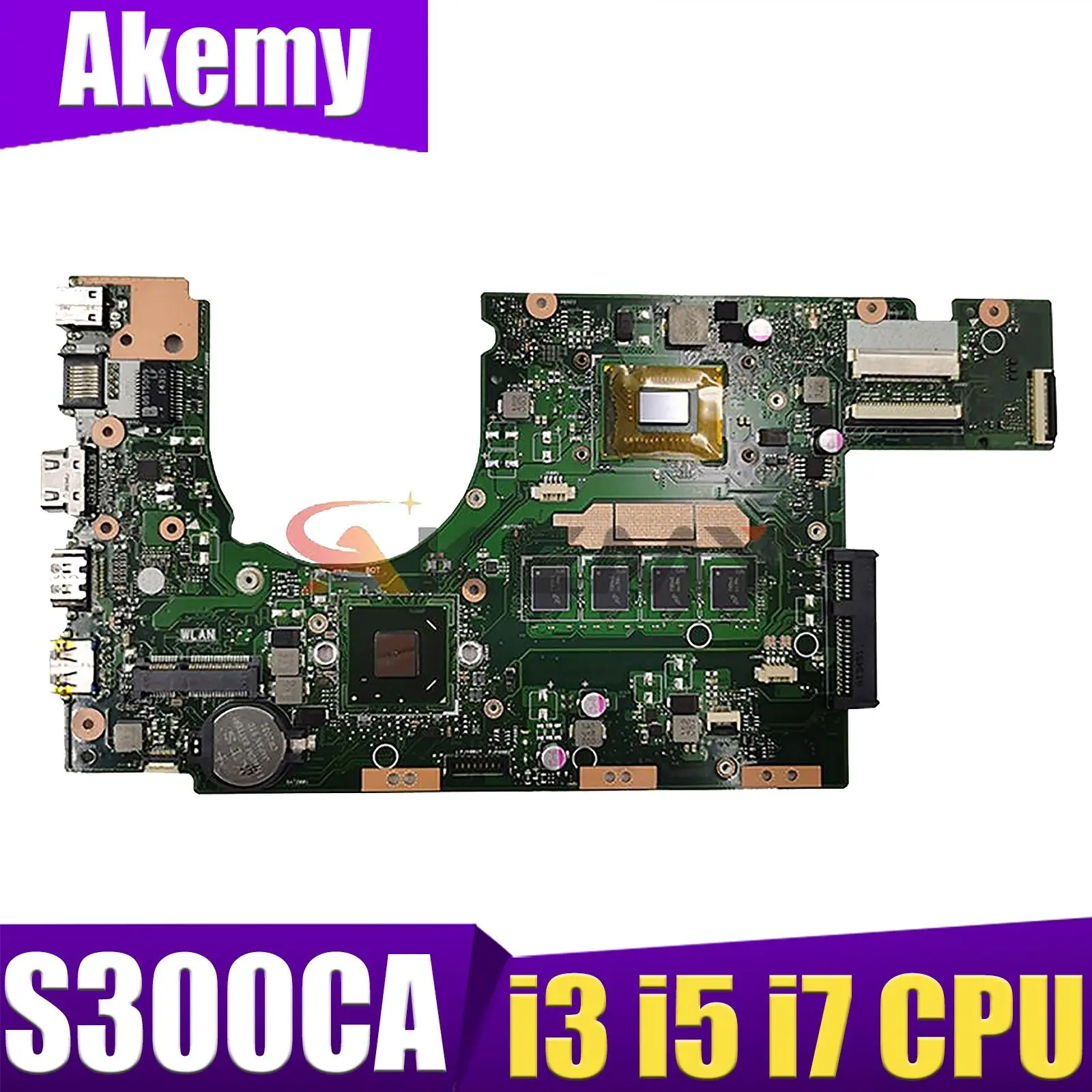 S300CA Original Notebook Mainboard I3 I5 I7 CPU 4GB RAM for ASUS S300C S300CA S300 Laptop Motherboard
S300CA Original Notebook Mainboard I3 I5 I7 CPU 4GB RAM for ASUS S300C S300CA S300 Laptop Motherboard
