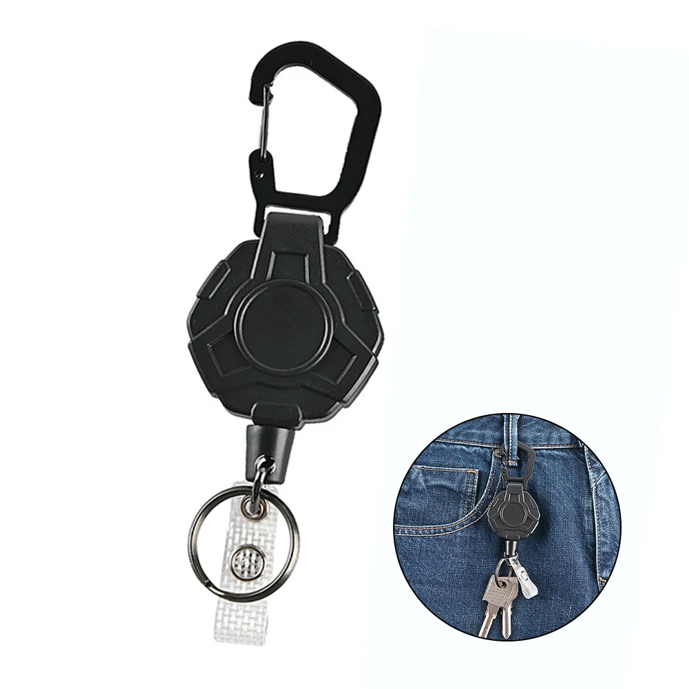 1pc Outdoor Backpack Elastic Retractable Keychain Wire Rope Easy-pull Belt Buckle 60cm Stretchable Rope Durable Camping Equipmen
1pc Outdoor Backpack Elastic Retractable Keychain Wire Rope Easy-pull Belt Buckle 60cm Stretchable Rope Durable Camping Equipmen