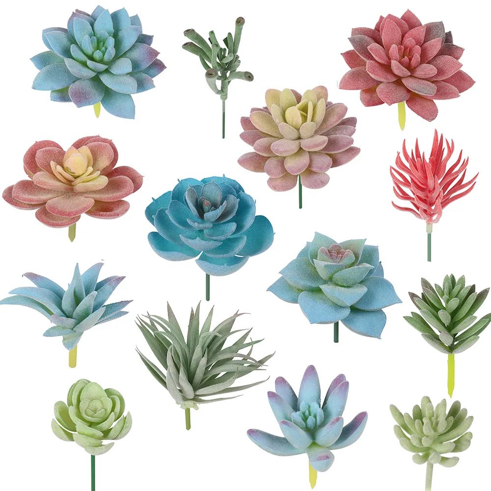 Artifical Succulent Plants Simulation Succulent Flocking Plant Unpotted Mini Fake Flower Landscape Decor For Garden Home Balcony
Artifical Succulent Plants Simulation Succulent Flocking Plant Unpotted Mini Fake Flower Landscape Decor For Garden Home Balcony