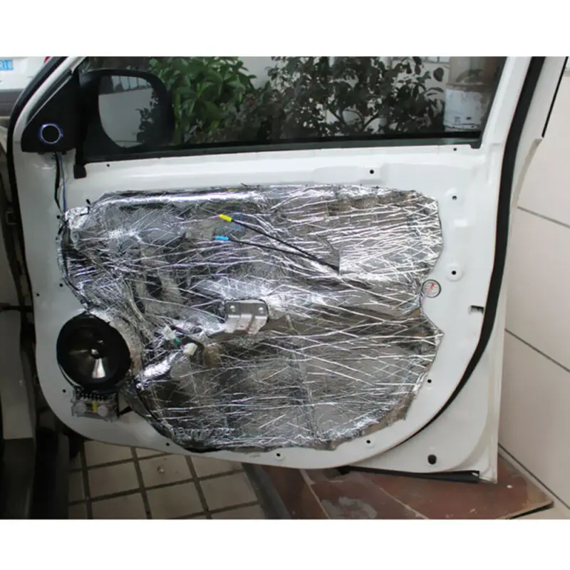1PC Car Soundproof Deadening Mat Firewall Insulation Audio Noise Insulator Pad Silver Rubber Foam Car Soundproof Pad Accessories
1PC Car Soundproof Deadening Mat Firewall Insulation Audio Noise Insulator Pad Silver Rubber Foam Car Soundproof Pad Accessories