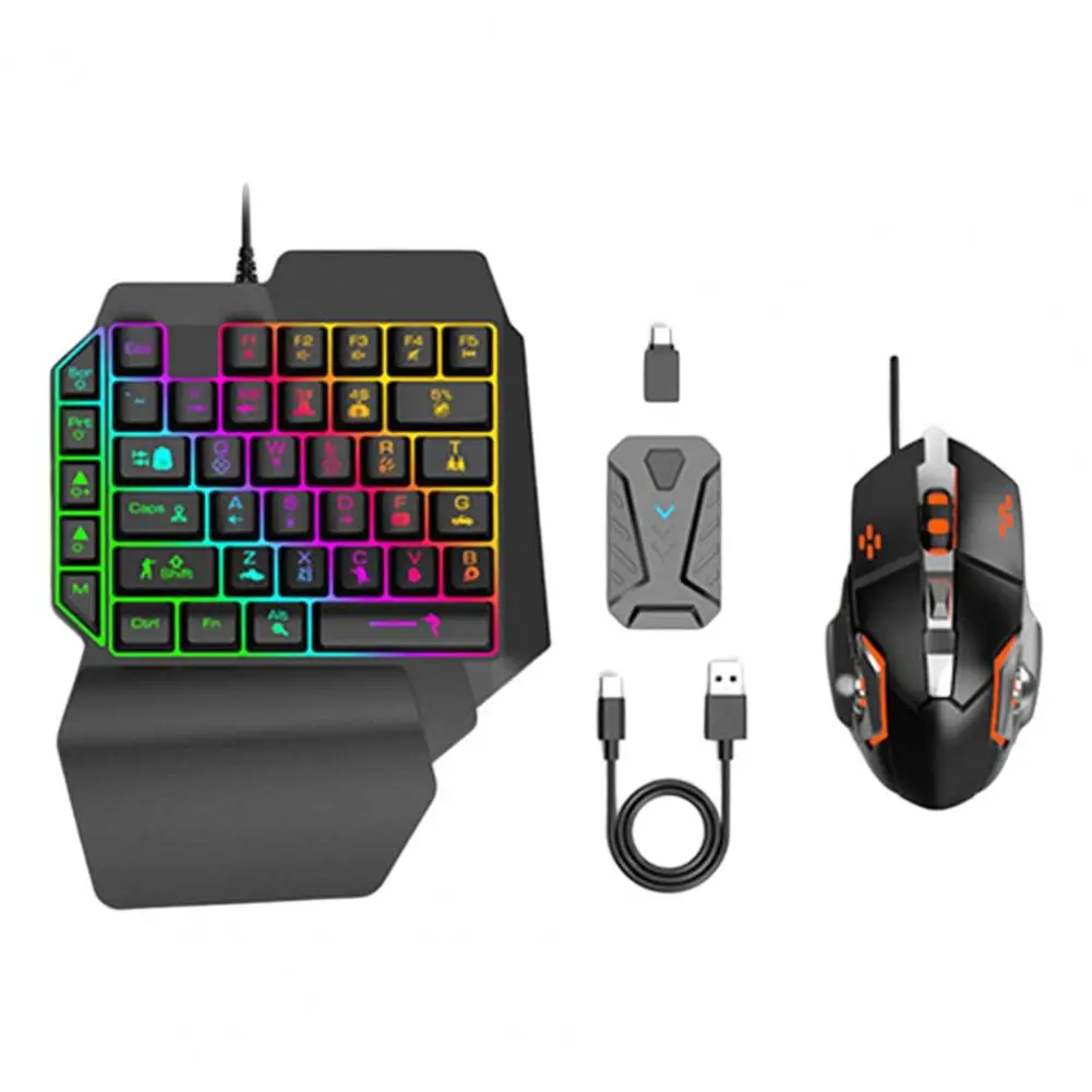 Gaming Keyboard Controller 1 Set Reliable No Delay Long-lasting Mini Gaming Keypad Mouse Game Controller Adapter
Gaming Keyboard Controller 1 Set Reliable No Delay Long-lasting Mini Gaming Keypad Mouse Game Controller Adapter