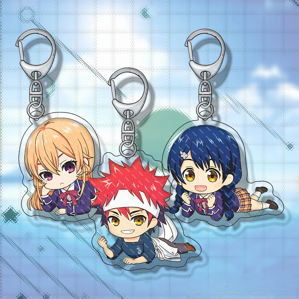 Food Wars! Shokugeki No Soma Keychain Jewelry 6cm Aestethic Free Shipping Cute Anime Decoration Mold Resin Aesthetic Wholesale
Food Wars! Shokugeki No Soma Keychain Jewelry 6cm Aestethic Free Shipping Cute Anime Decoration Mold Resin Aesthetic Wholesale