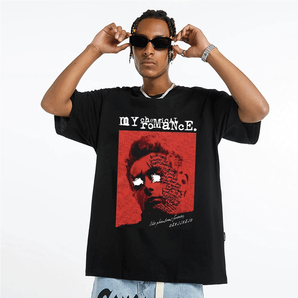 My Chemical Romance Mcr Dead New T-Shirt Men Women Parade Punk Emo Rock Summer Fashion Pure Cotton Tee Shirt EU Hip Hop T Shirt
My Chemical Romance Mcr Dead New T-Shirt Men Women Parade Punk Emo Rock Summer Fashion Pure Cotton Tee Shirt EU Hip Hop T Shirt