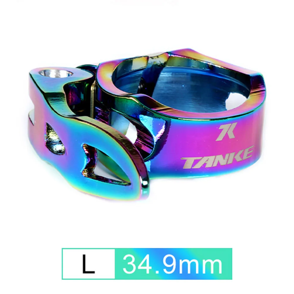1Pcs Aluminum Alloy Seatpost Clamp Bike Color Ultra Light Aluminum Quick Release Seatpost Clamp Mountain Bike Parts Accessories
1Pcs Aluminum Alloy Seatpost Clamp Bike Color Ultra Light Aluminum Quick Release Seatpost Clamp Mountain Bike Parts Accessories