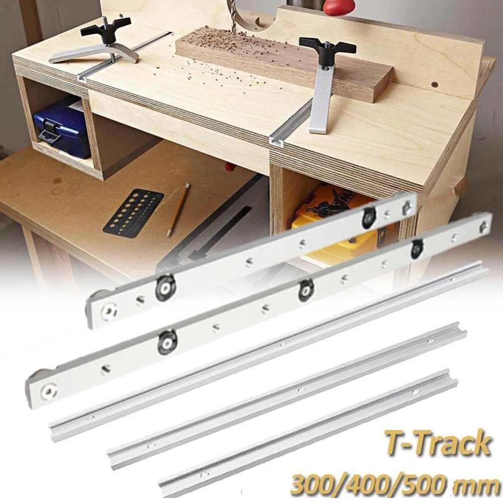 Table Saw Miter T track T-Slot 1pc 300mm/450mm Aluminium Alloy Miter Bar Miter Track Silver Slider New Quality
Table Saw Miter T track T-Slot 1pc 300mm/450mm Aluminium Alloy Miter Bar Miter Track Silver Slider New Quality
