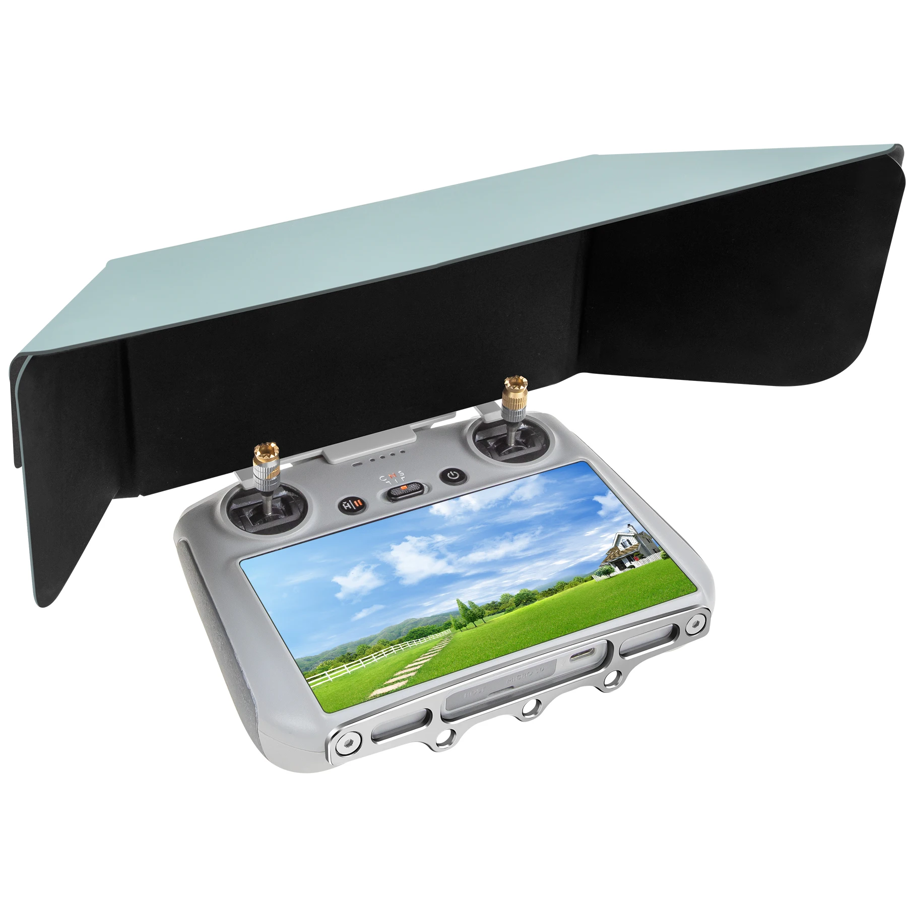 For DJI RC with Screen Remote Controller Protection Cover with Sun Shade Hood for Mavic 3 Classic/Mini 3 Pro/Mini 3 Accesories
For DJI RC with Screen Remote Controller Protection Cover with Sun Shade Hood for Mavic 3 Classic/Mini 3 Pro/Mini 3 Accesories
