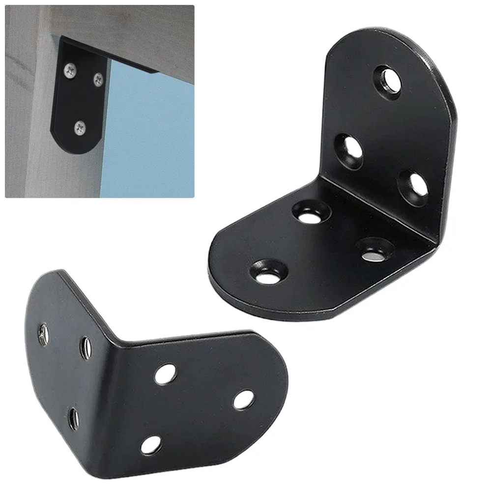 2pcs L-Shaped Brackets Heavy Duty Corner Brackets 90 Degree Right Angle Supporting Brackets Furniture Hardware
2pcs L-Shaped Brackets Heavy Duty Corner Brackets 90 Degree Right Angle Supporting Brackets Furniture Hardware
