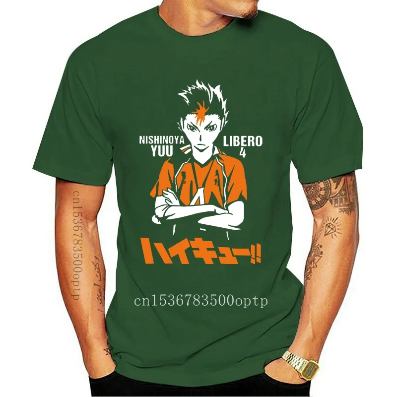 Мужская одежда, новая мужская футболка с коротким рукавом Nishinoya Yuu Haikyuu, футболка унисекс, женская футболка, футболки, топы
Мужская одежда, новая мужская футболка с коротким рукавом Nishinoya Yuu Haikyuu, футболка унисекс, женская футболка, футболки, топы