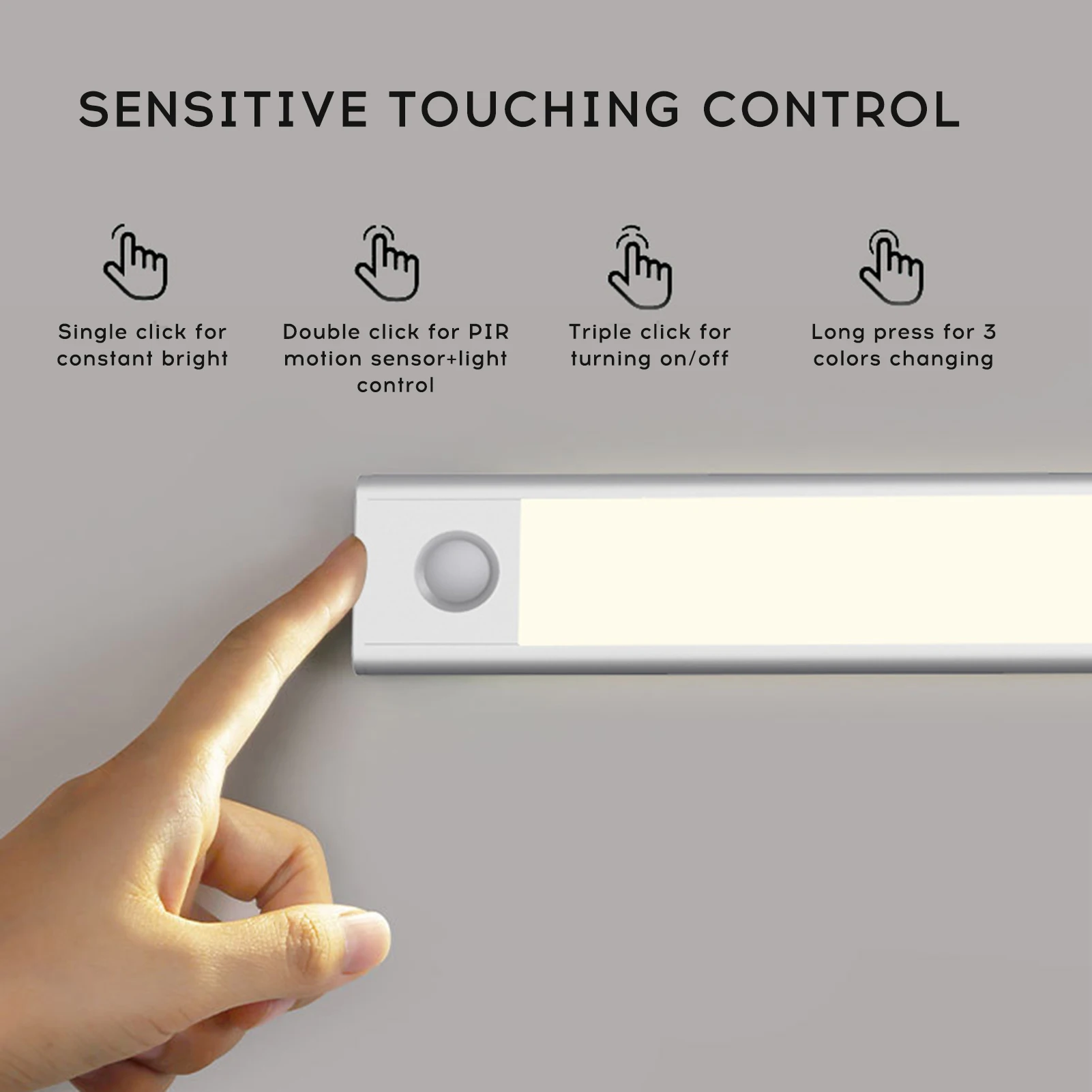 Ultra-Thin PIR Motion Cabinet Light Bar Lamp Motion Sensor Cabinet Night Light Bedroom Desk lamp Reading Kitchen Wardrobe Decor
Ultra-Thin PIR Motion Cabinet Light Bar Lamp Motion Sensor Cabinet Night Light Bedroom Desk lamp Reading Kitchen Wardrobe Decor