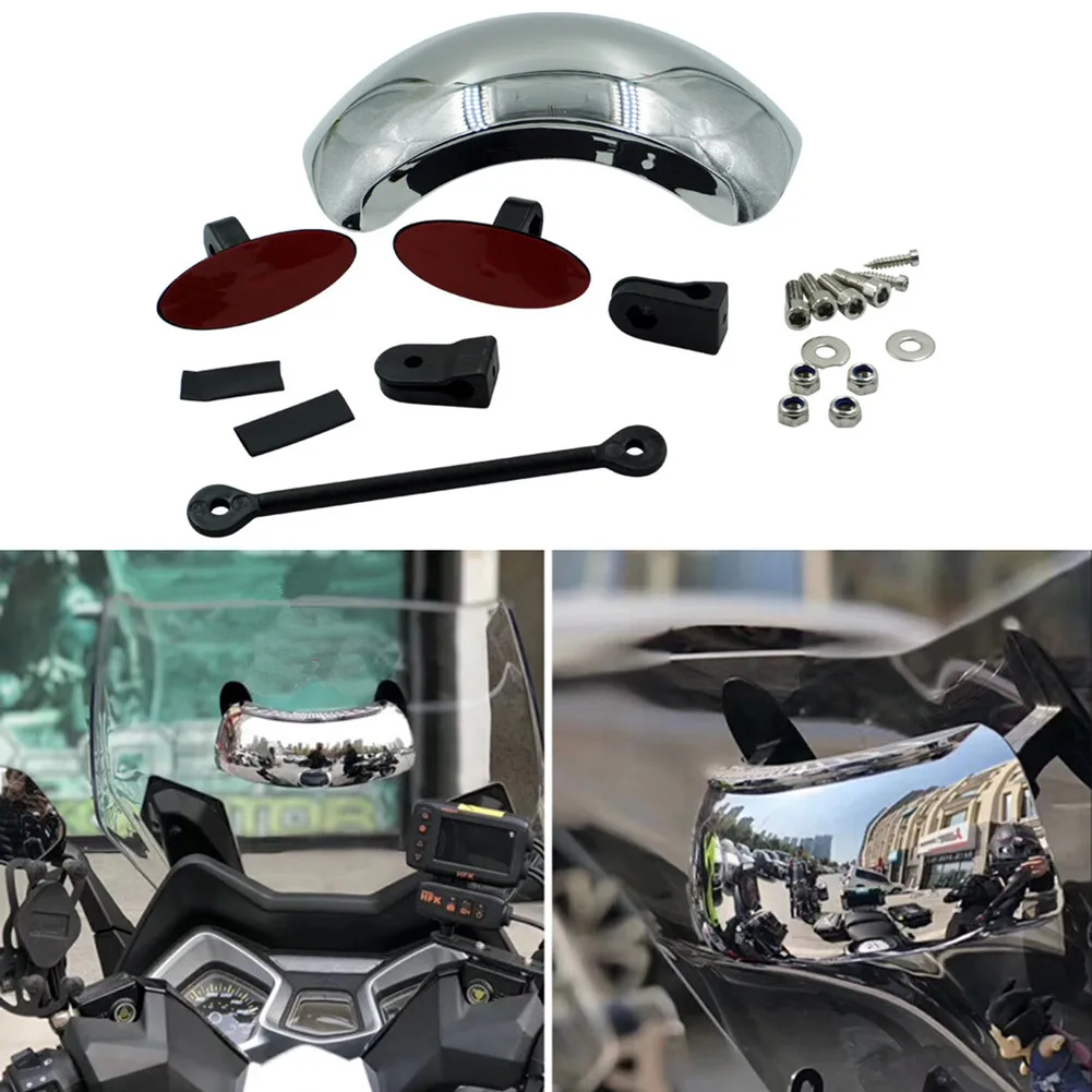Wide Angle Rearview Mirror Anti-fog Blind Spot 180 Degree ABS+Chrome Car Parts Clear Mirror Parabolic Rearview
Wide Angle Rearview Mirror Anti-fog Blind Spot 180 Degree ABS+Chrome Car Parts Clear Mirror Parabolic Rearview