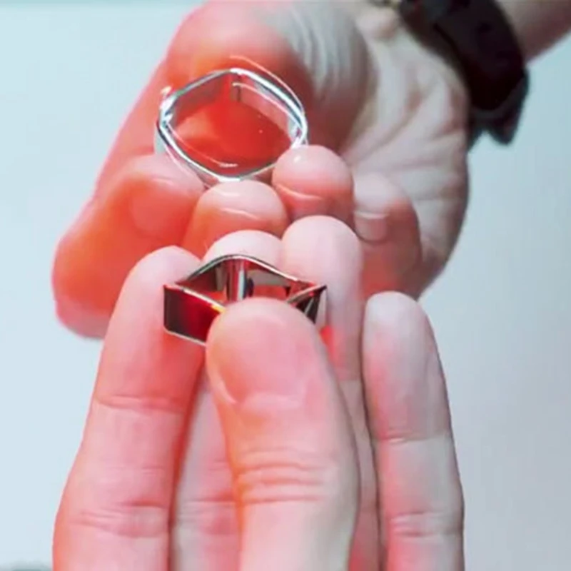 Magic Ring Round Square Illusion Ring Props Close Up Magics Stage Performance Supply Pocket Toy for Magic Enthusiasts
Magic Ring Round Square Illusion Ring Props Close Up Magics Stage Performance Supply Pocket Toy for Magic Enthusiasts