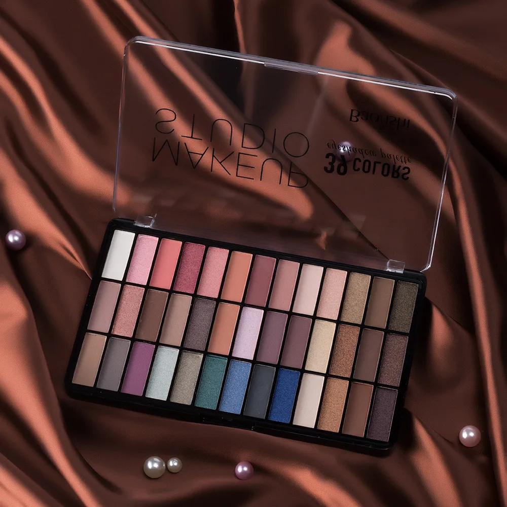 Baolishi 39 Color Eye Shadow Palette Glitter Metallic Matte Shimmer Waterproof Lasting Hot Sale Fashion Makeup Eyeshadow Palette 
Baolishi 39 Color Eye Shadow Palette Glitter Metallic Matte Shimmer Waterproof Lasting Hot Sale Fashion Makeup Eyeshadow Palette