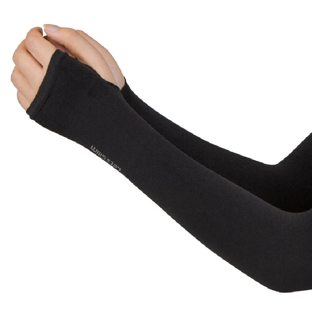 1Pair Men Women Thin Long Arm Sleeves Polyester Fiber Ice Silk Fabrics UV Protection Anti-slip Outdoor Sports Cycling Tool
1Pair Men Women Thin Long Arm Sleeves Polyester Fiber Ice Silk Fabrics UV Protection Anti-slip Outdoor Sports Cycling Tool