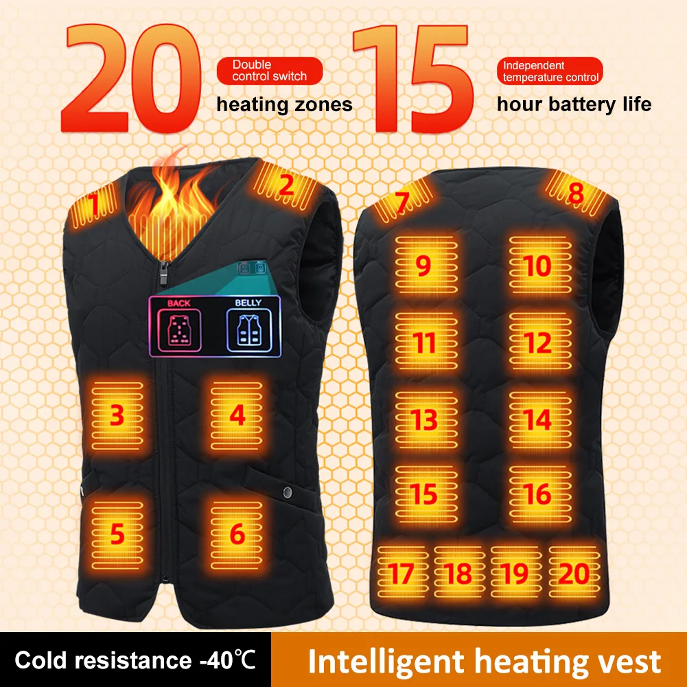 20pcs Universal Winter Warm USB Heating Jackets Smart Thermostat Pure Color Hooded Heated Clothing Waterproof Warm Jackets
20pcs Universal Winter Warm USB Heating Jackets Smart Thermostat Pure Color Hooded Heated Clothing Waterproof Warm Jackets