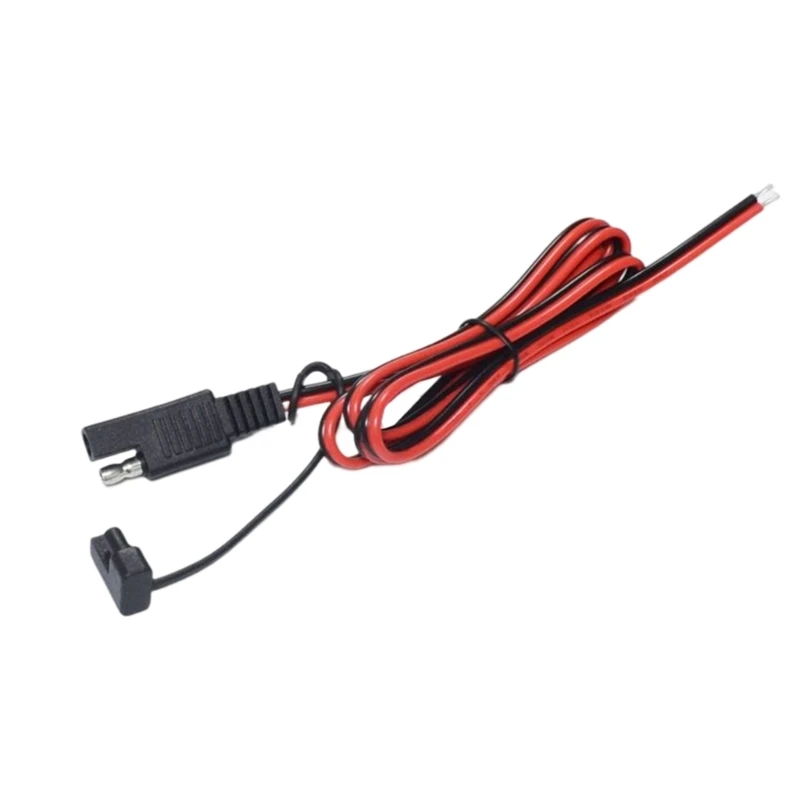 

1 м Удлинительный кабель SAE для мотокосилок, быстроразъемный шнур-удлинитель SAE с пылезащитной крышкой 18AWG