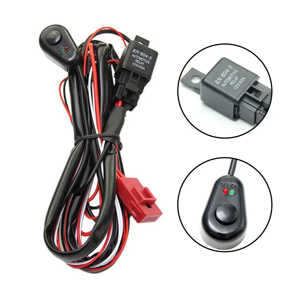 Practical To Use Brand New Car Spare Parts High Quality New Style Harness Kit Car 2 Meters/6.6ft 30A Bar Wiring
Practical To Use Brand New Car Spare Parts High Quality New Style Harness Kit Car 2 Meters/6.6ft 30A Bar Wiring