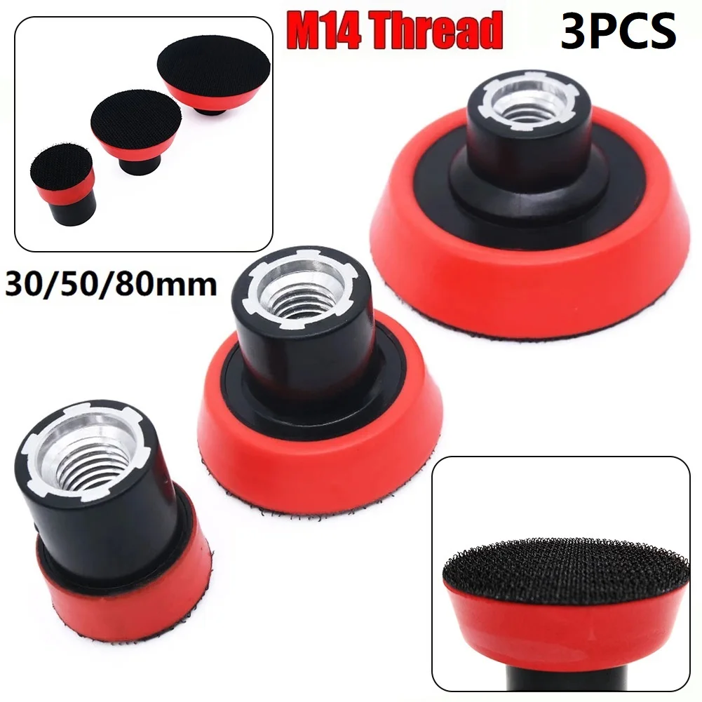 1/2/3 Inch Plate Backing Pad Sanding Polishing Pad Holder Sponge Pad M14 Thread Backing Plate Hook & Loop Adhesive Back Plate
1/2/3 Inch Plate Backing Pad Sanding Polishing Pad Holder Sponge Pad M14 Thread Backing Plate Hook & Loop Adhesive Back Plate